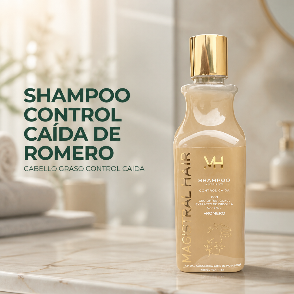 SHAMPOO CONTROL CAÍDA DE ROMERO