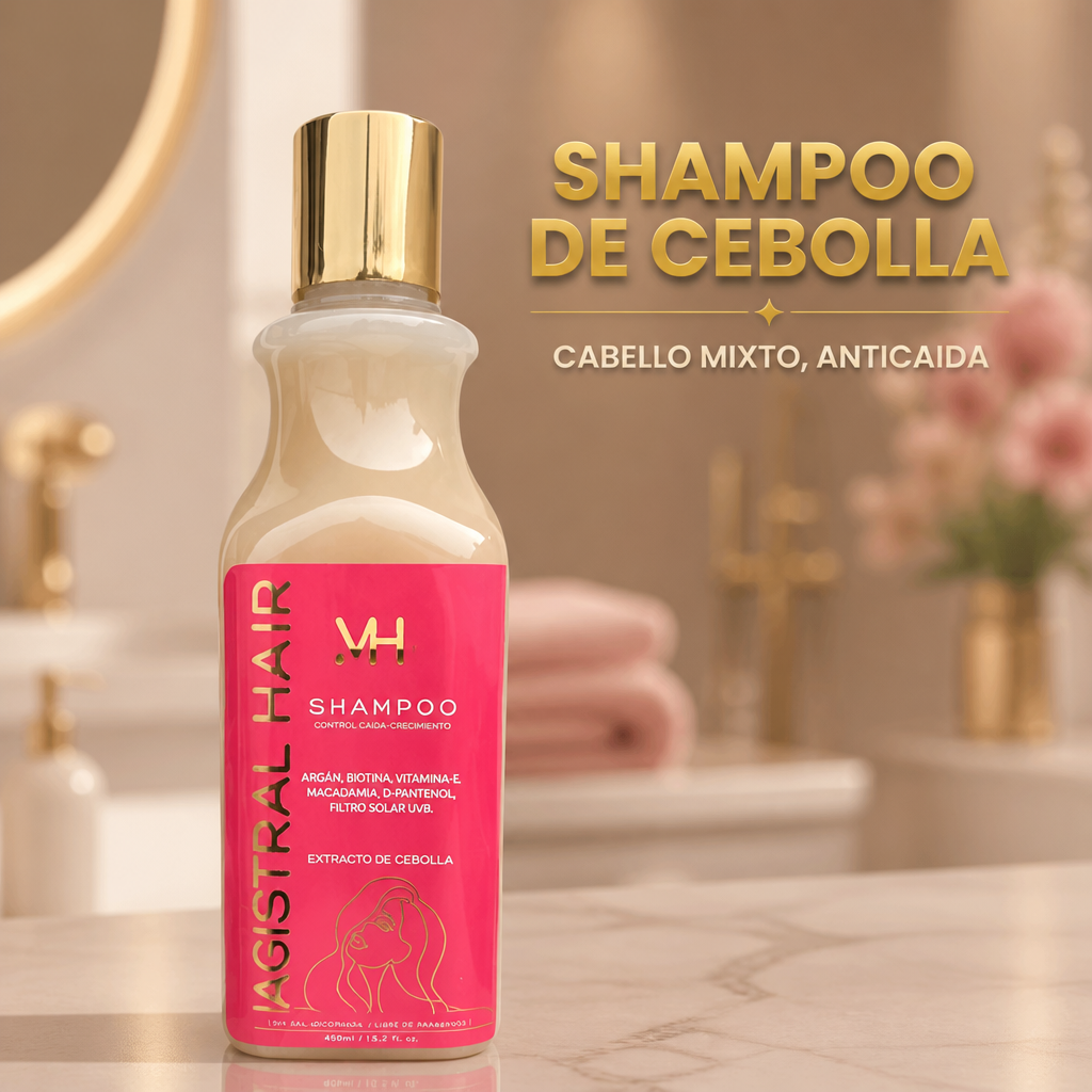 SHAMPOO DE CEBOLLA ANTICAÍDA