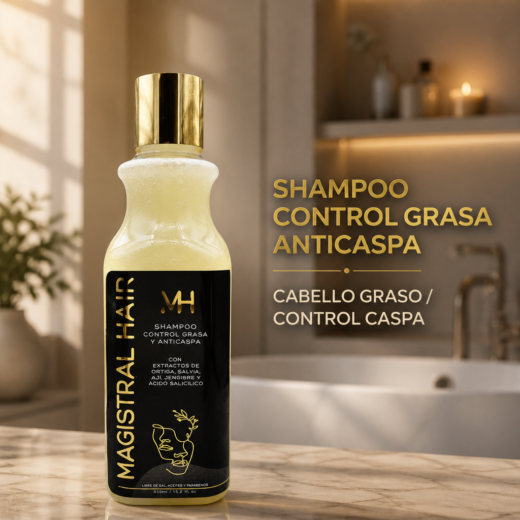 SHAMPOO CONTROL CASPA Y GRASA